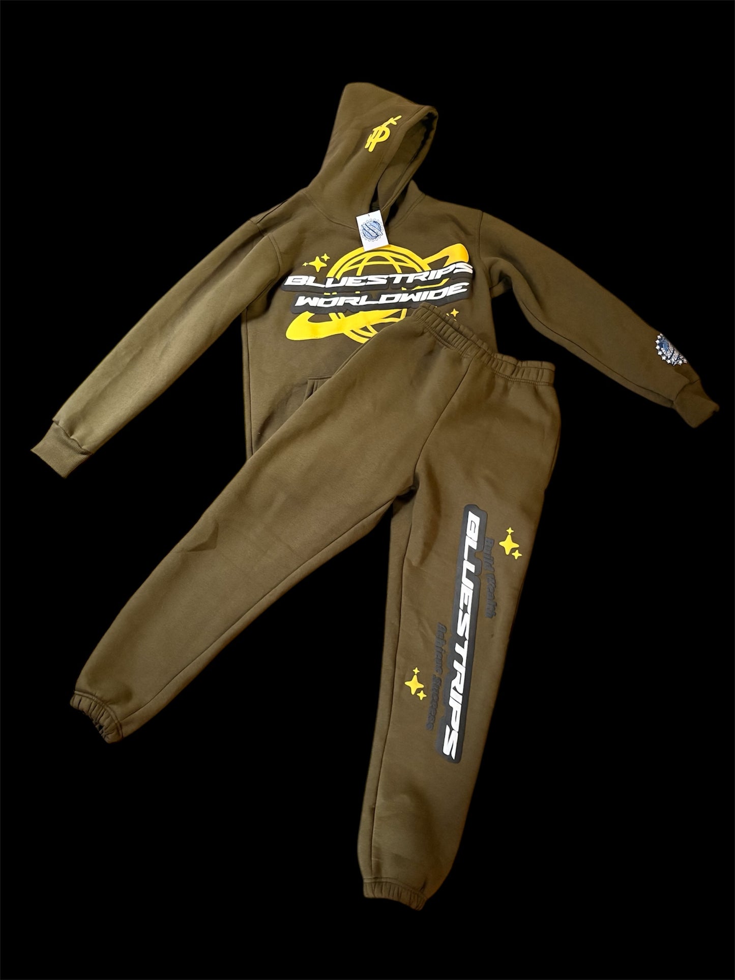 Olive Green “Bluestrips Worldwide” Set